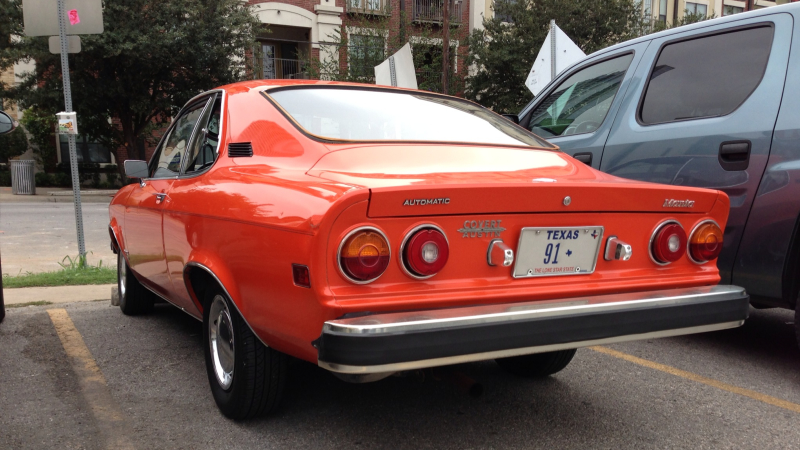 Illustration for article titled This Opel Manta Is A Bolt Of Orange Lightning